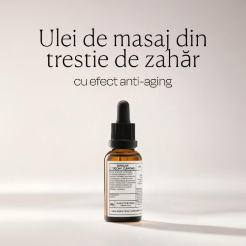 Ulei de masaj din trestie de zahăr cu efect anti-aging